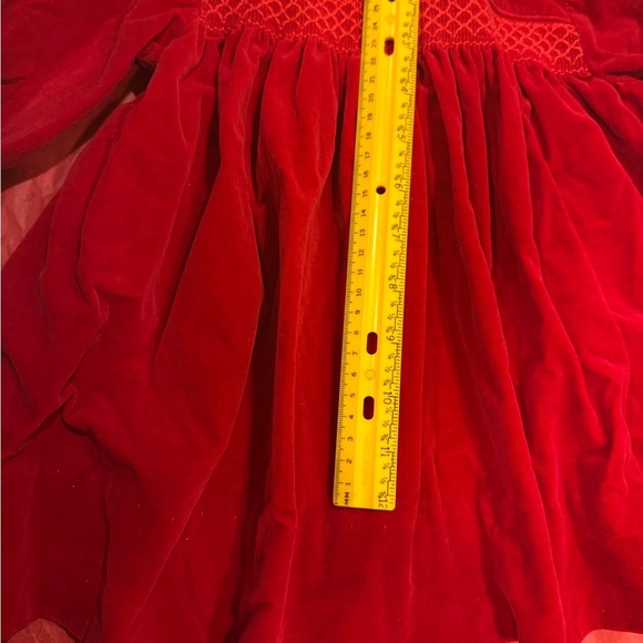 Nannette Red & White Holiday Baby Girl 18 month Dress Vintage Christmas Outfit - Picture 12 of 16